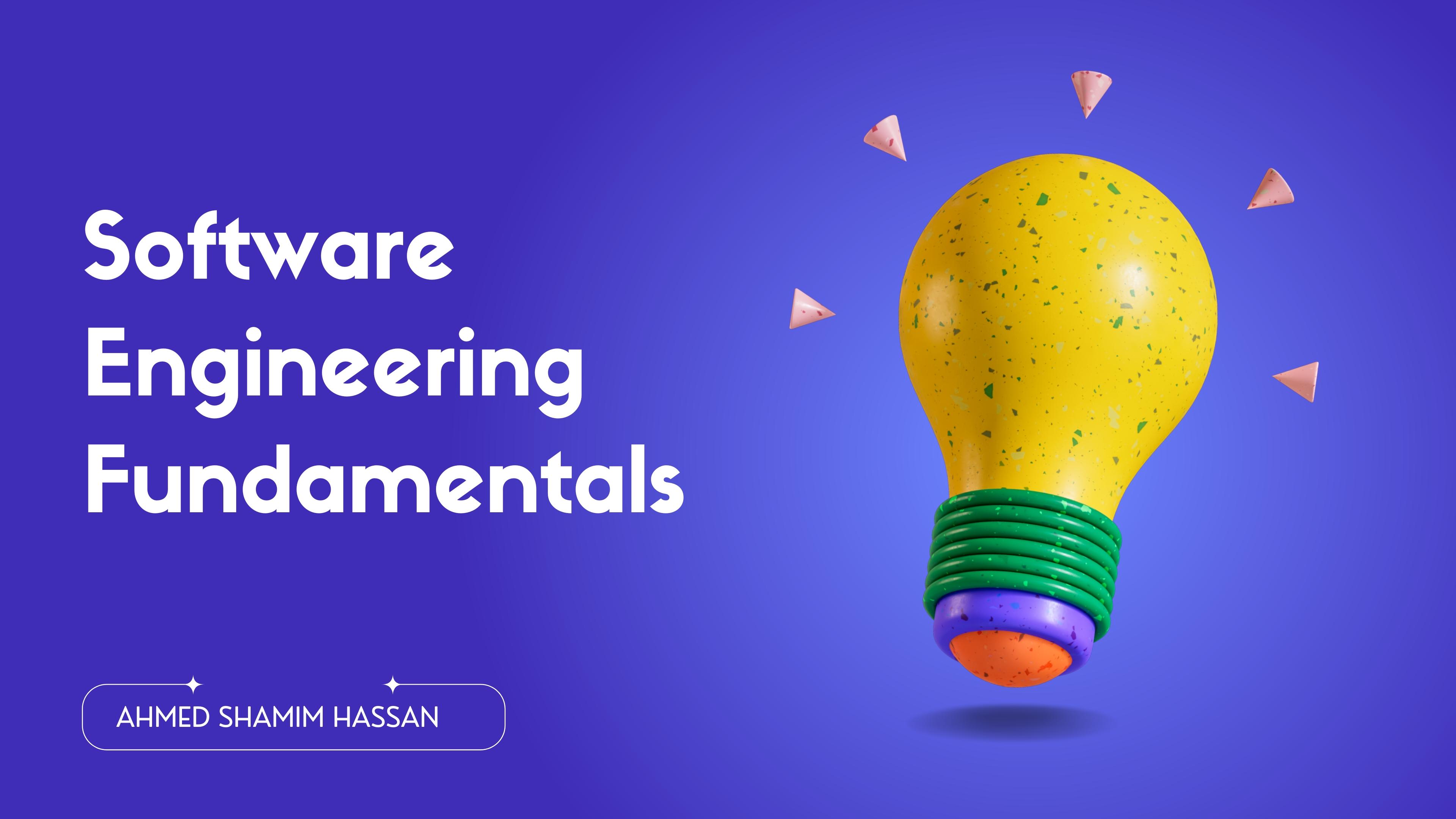 Software Engineering Fundamentals course cover